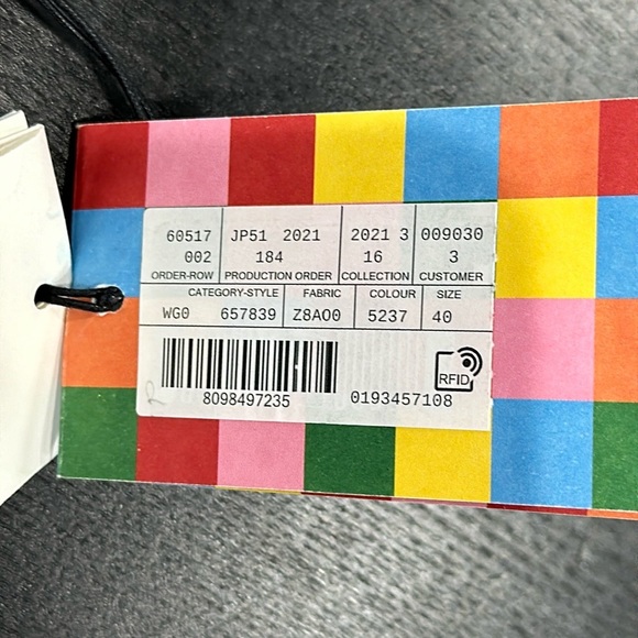 Gucci SS21 Pink GG Canvas Skirt with Leather Trim - size 40 - Picture 9 of 9